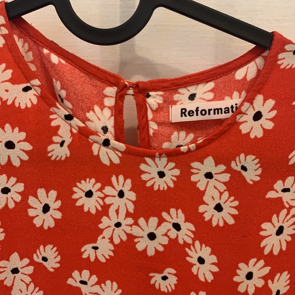 LIKE NEW Reformation Gavin Dress in rare print - Picture 5 of 7